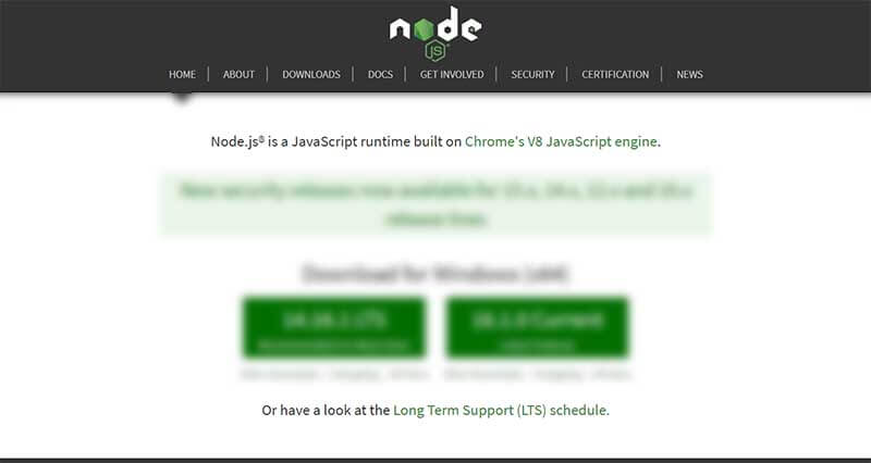 Programming Kit - NodeJS.